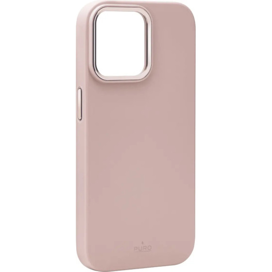 Puro Icon Mag Pro MagSafe Silicone Case for iPhone 15 Pro - Pink - (PUIPC15P61ICONMPROSE)