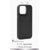 Puro Icon Mag Pro MagSafe Silicone Case for iPhone 15 Pro Max - Black - (PUIPC15P67ICONMPBLK)