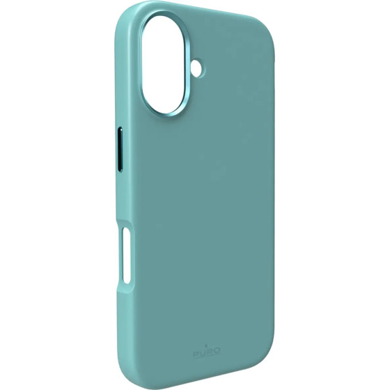 Puro Icon Mag Pro MagSafe Silicone Case for iPhone 16 - Green - (PUIPC1661ICONMPGRN)