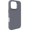 Puro Icon Mag Pro MagSafe Silicone Case for iPhone 16 Pro Max - Dark Gray - (PUIPC16P67ICONMPDKGR)