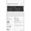 Puro Icon Mag Silicone Case with MagSafe for Samsung Galaxy S25+ - Black - (PUSGS25PICONMAGBLK)
