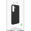 Puro Icon Silicone Case for Samsung Galaxy S25 - Black - (PUSGS25ICONBLK)