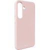 Puro Icon Silicone Case for Samsung Galaxy S25 - Pink - (PUSGS25ICONROSE)