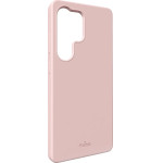 Puro Icon Silicone Case for Samsung Galaxy S25 Ultra - Pink - (PUSGS25UICONROSE)