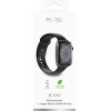 Puro Icon Silicone Strap for Apple Watch 38 / 40 / 41 mm - Black (2 pcs.) - (PUICNAW40BLK)