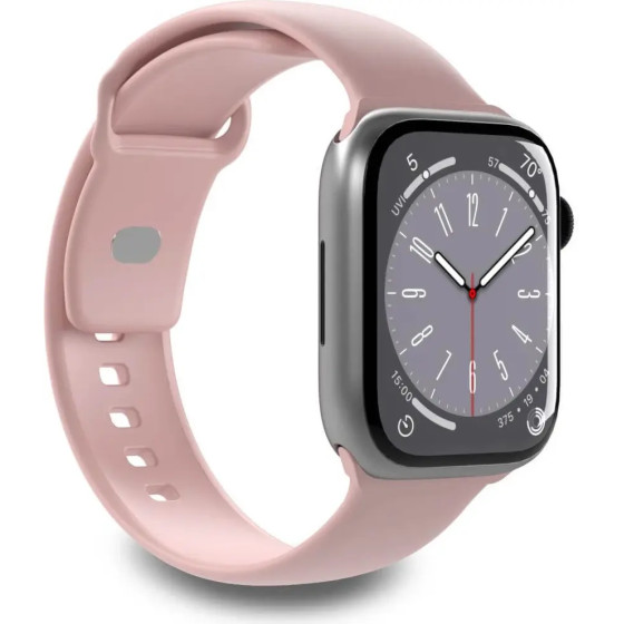 Puro Icon Silicone Strap for Apple Watch 38 / 40 / 41 mm - Pink (2 pcs.) - (PUICNAW40ROSE)