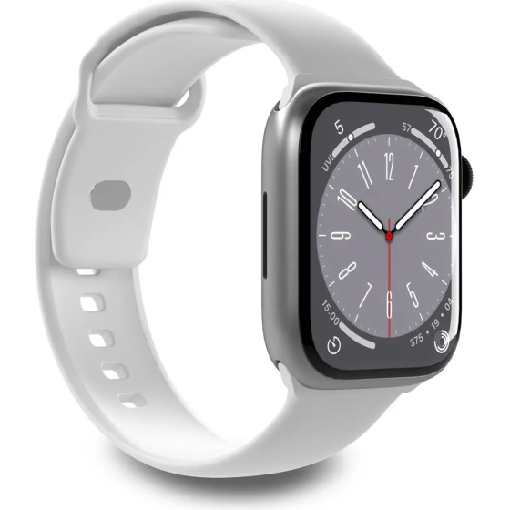 Puro Icon Silicone Strap for Apple Watch 38 / 40 / 41 mm - White (2 pcs.) - (PUICNAW40WHI)