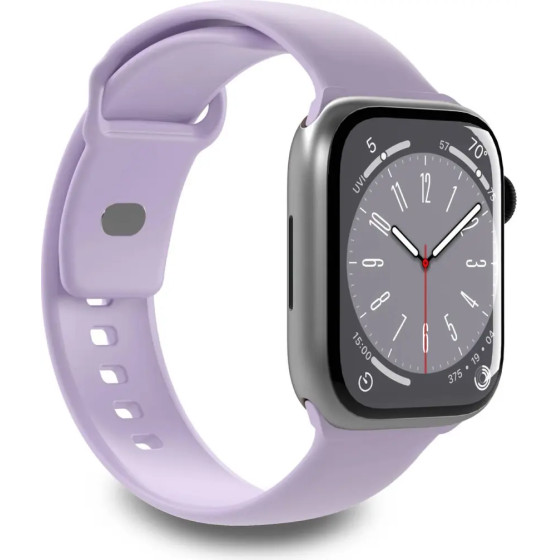 Puro Icon Silicone Strap for Apple Watch 42 / 44 / 45 / 49 mm - Lavender (2 pcs.) - (PUICNAW44LVD)