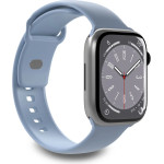 Puro Icon Silicone Strap for Apple Watch 42 / 44 / 45 / 49 mm - Light Blue (2 pcs.) - (PUICNAW44LBLUE)