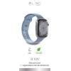 Puro Icon Silicone Strap for Apple Watch 42 / 44 / 45 / 49 mm - Light Blue (2 pcs.) - (PUICNAW44LBLUE)
