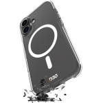 Puro Impact Clear D3O MagSafe Silicone Case for iPhone 16 - Transparent - (PUIPC1661IMPCLD3OTR)