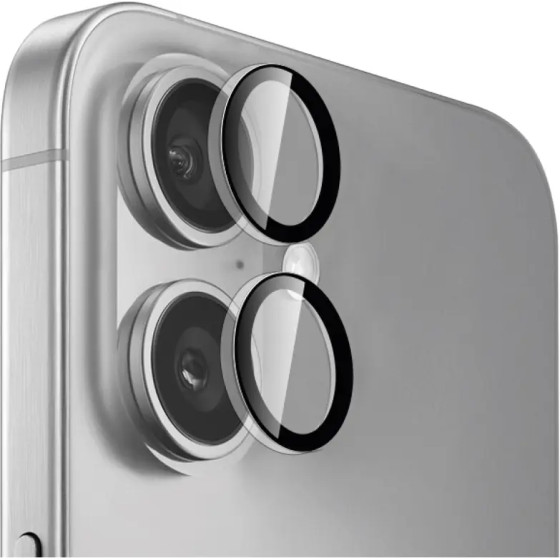 Puro Individual Camera Lens tempered glass for iPhone 16 / iPhone 16 Plus camera lenses - (PUSDGLPIPHONE16TR)