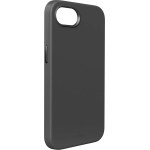 Puro Liquid Silicon Cover ''ICON MAG PRO'' with Magsafe, metal buttons and camera ring for iPhone 16E, black - (PUIPCSE25ICONMPBLK)