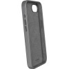 Puro Liquid Silicon Cover ''ICON MAG PRO'' with Magsafe, metal buttons and camera ring for iPhone 16E, black - (PUIPCSE25ICONMPBLK)