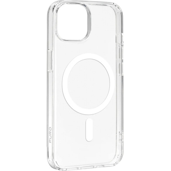 Puro Lite Mag Case with MagSafe for iPhone 15 - Clear - (PUIPC1561LITEMAGTR)