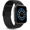 Puro Loop Nylon Strap for Apple Watch 42 / 44 / 45 / 49 mm - Black - (AW44LOOPBLK)
