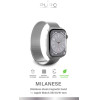 Puro Milanese Stainless Steel Apple Watch Band 38/40/41mm - Silver - (PUMILAW40SIL)