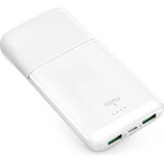 Puro Powerbank DAILY 10 PLUS 10000mAh 2x USBA / 1x USB-C 22.5W - white - (PUFCBB100P3WHI)