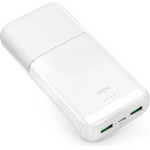 Puro Powerbank DAILY 20 PLUS 20000mAh 2x USB-A / 1x USB-C 22.5W PD AFC - white - (PUFCBB200P3WHI)