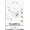 Puro PROLITE 10W USB-A wall charger + USB-A - USB-C cable 1.2m - white - (PUTCUSBA10WDYKACWHI)