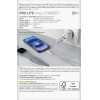 Puro PROLITE 25W USB-A / USB-C wall charger + USB-C - USB-C cable 1.2m - white - (PUTCUSBAC25WDYKCCWHI)
