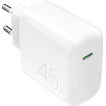 Puro PROLITE 45W USB-C Wall Charger - White - (PUTCUSBC45WDYWHI)
