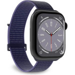 Puro Sport Nylon Strap for Apple Watch 42 / 44 / 45 / 49 mm - Blue - (PUSPORTAW44BLUE)