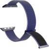 Puro Sport Nylon Strap for Apple Watch 42 / 44 / 45 / 49 mm - Blue - (PUSPORTAW44BLUE)