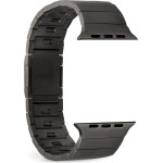 Puro TITAN Stainless Steel Apple Watch Band 42/44/45/49mm - Black - (PUAW44TITANBLK)