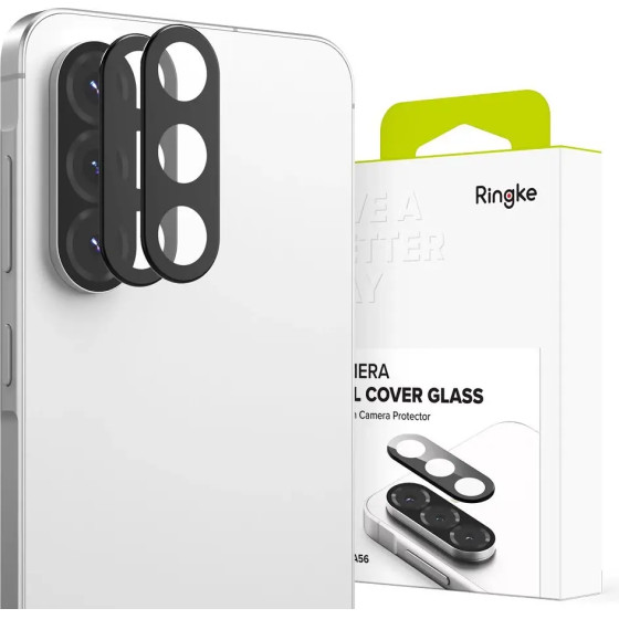 Ringke Camera Full Cover 2-pack for Samsung Galaxy A56 5G - Black - (27445-0)