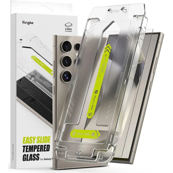 Ringke Easy Slide 2-pack tempered glass for Samsung Galaxy S24 Ultra - (25139-0)