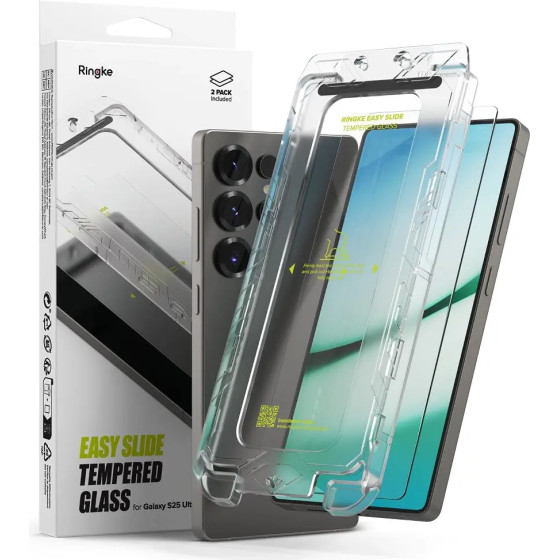 Ringke Easy Slide 2-pack tempered glass for Samsung Galaxy S25 Ultra - (27072-0)