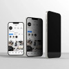 Ringke Easy Slide Privacy Glass 2-pack for iPhone 13 / 13 Pro / 14 / 16e - (27412-0)