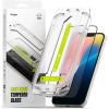 Ringke Easy Slide Tempered Glass 2-pack for iPhone 13 / 13 Pro / 14 / 16e - Clear - (27411-0)