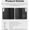 Ringke Folio Signature Flip Leather Case for Samsung Galaxy S22 + (S22 Plus) Black - (FSS118R262)