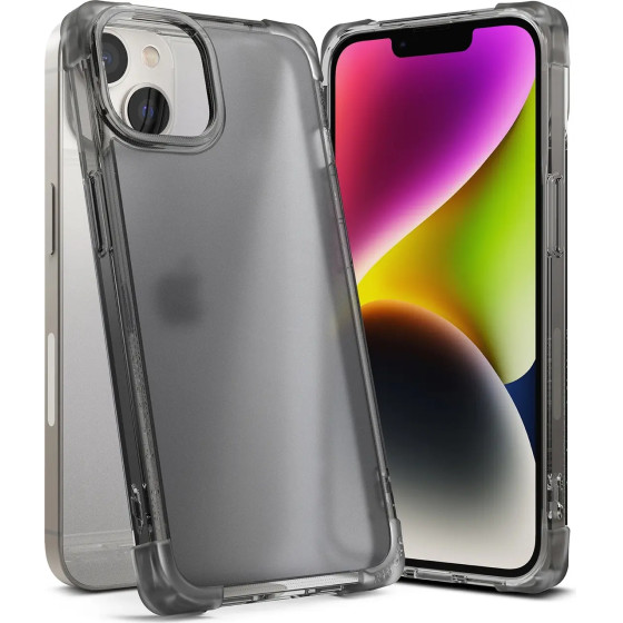 Ringke Fusion Bumper case for iPhone 14 Plus gray - (Ringke APPLE iPhone 14 Plus FUSION BUMPER MATTE SMOKE BLACK)