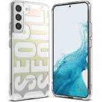 Ringke Fusion Design Armored Case Cover with Gel Frame for Samsung Galaxy S22 + (S22 Plus) transparent (Seoul) - (F593R89)