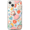 Ringke Fusion Design Armored Sleeve Cover with Gel Frame for iPhone 14 Plus transparent (Floral) - (FD637E31)