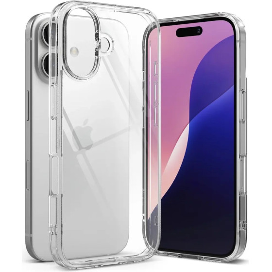 Ringke Fusion iPhone 16 Case - Clear - (25859-0)
