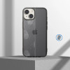 Ringke Fusion Matte case iPhone 14 Plus cover with a gel frame gray - (Ringke APPLE iPhone 14 Plus FUSION MATTE SMOKE BLACK)