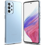 Ringke Fusion Matte tpu case with a translucent Samsung Galaxy A73 gel frame - (Ringke SAMSUNG Galaxy A73 FUSION MATTE CLEAR)