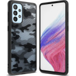 Ringke Fusion Matte tpu case with frame for Samsung Galaxy A73 black - (Ringke SAMSUNG Galaxy A73 FUSION MATTE CAMO BLACK)