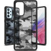 Ringke Fusion Matte tpu case with frame for Samsung Galaxy A73 black - (Ringke SAMSUNG Galaxy A73 FUSION MATTE CAMO BLACK)