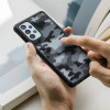 Ringke Fusion Matte tpu case with frame for Samsung Galaxy A73 black - (Ringke SAMSUNG Galaxy A73 FUSION MATTE CAMO BLACK)