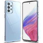 Ringke Fusion tpu case with frame for Samsung galaxy a73 transparent - (Ringke SAMSUNG Galaxy A73 FUSION CLEAR)