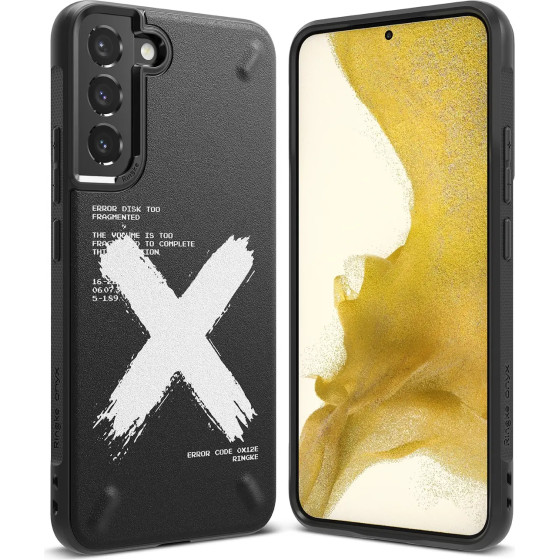 Ringke Onyx Design Durable Cover Case for Samsung Galaxy S22 + (S22 Plus) black (X) () - (Ringke SAMSUNG Galaxy S22 Plus ONYX DESIGN* X)