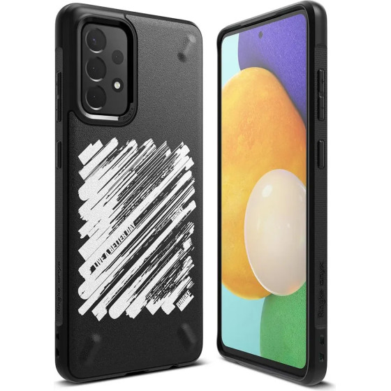 Ringke Onyx Design Durable TPU Case Cover for Samsung Galaxy A72 4G black (Paint) - (OXSG0047)