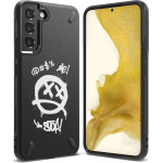 Ringke Onyx Design Durable TPU Cover for Samsung Galaxy S22 + (S22 Plus) black (Graffiti) () - (Ringke SAMSUNG Galaxy S22 Plus ONYX DESIGN* GRAFFITI)