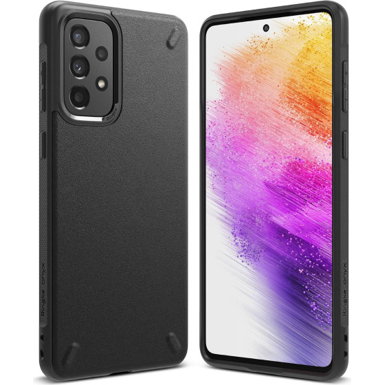 Ringke Onyx Durable TPU Cover for Samsung Galaxy A73 black - (RINGKE SAMSUNG Galaxy A73 ONYX BLACK)