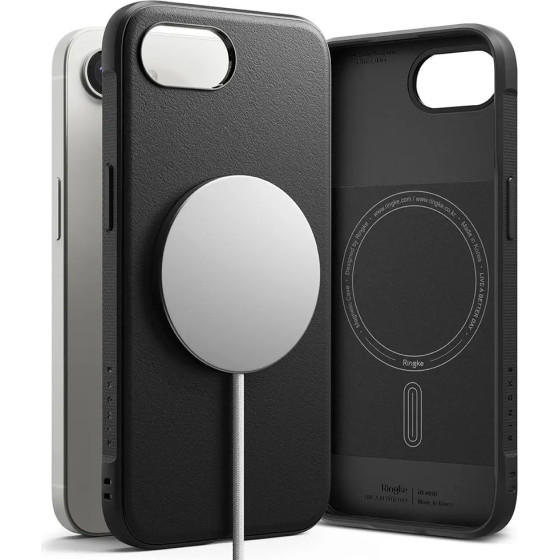 Ringke Onyx Magnetic Magsafe iPhone 16e Case - Black - (27406-0)